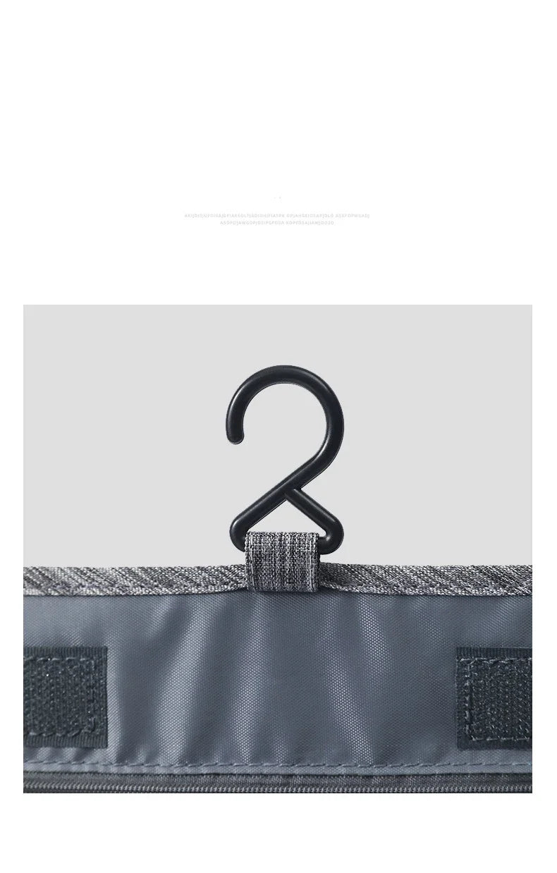 Hanging Travel Toiletry Bag with Zipper