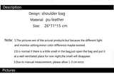 High Quality PU Leather Women's Shoulder Bag Large Capacity Y2K Underarm Bag Fashion Rivet Women Daily Boston Handbag