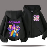 Demon Hunters Kids' Hooded Zip Jacket