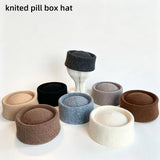 Women's Vintage Pillbox Beret Hat