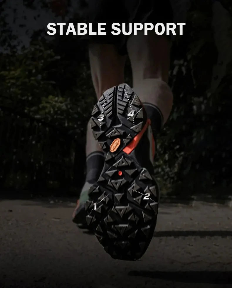 KAILAS FUGA DU Trail Running Shoes Men's Sandproof Powerful Grip Anti-slip Outdoor Breathable Sneakers Athletic Shoes KS2413111