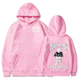 Death Row Records Hoodies Spring Autumn Fleece Hoodie Pullover Fashion Men Women Loose Hooded Sweatshirts Hip Hop Streetwear Top