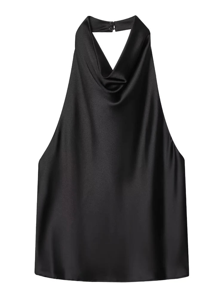 Women's Halter Backless Vest Top