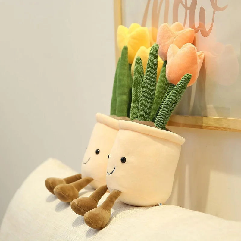 Bloom Plush Toy 35cm – Soft Floral Stuffed Animal
