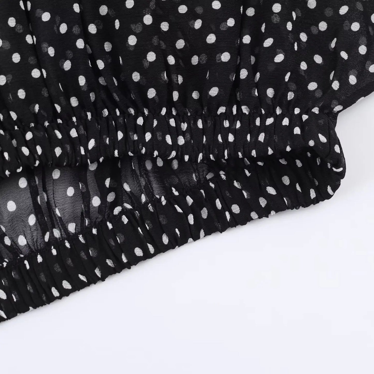 Polka Dot Printed Midi Skirts Two Piece Sets for Women 2025 Summer Chic Bow Tied Blouse Top Suits Woman 2 Piece Outfits