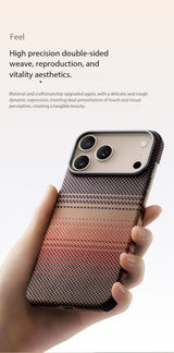 Magnetic Carbon Fiber Case for iPhone 17 & 18 Pro Max