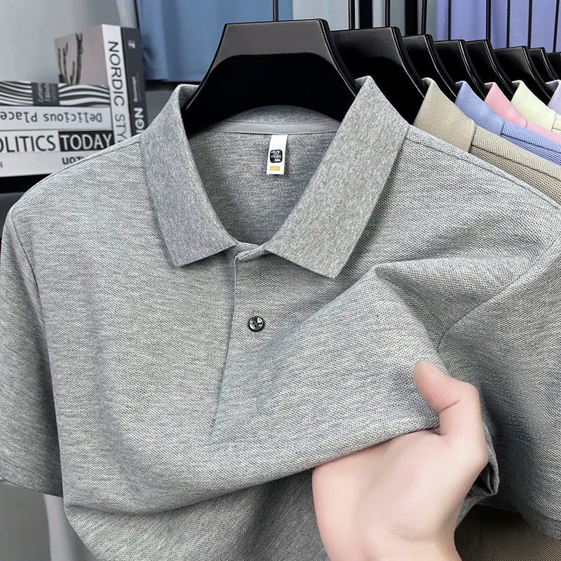 Men's Premium Cotton Polo Shirt | Smart Casual