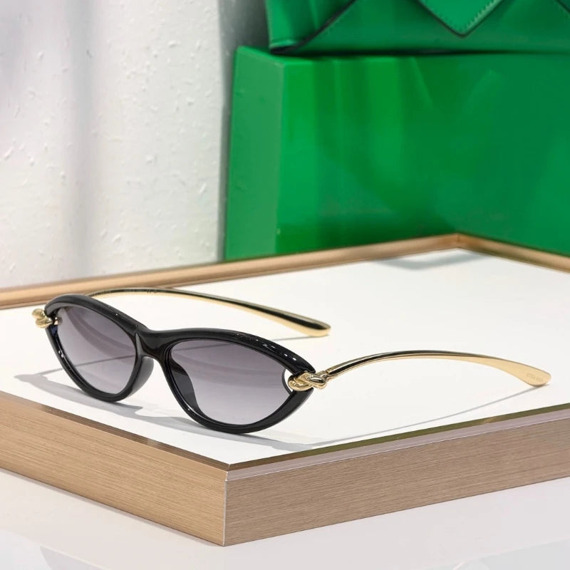 Luxury Cat Eye Tortoiseshell Sunglasses – UV400