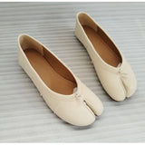 Split Toe Ballet Flats | Tabi Loafers for Women