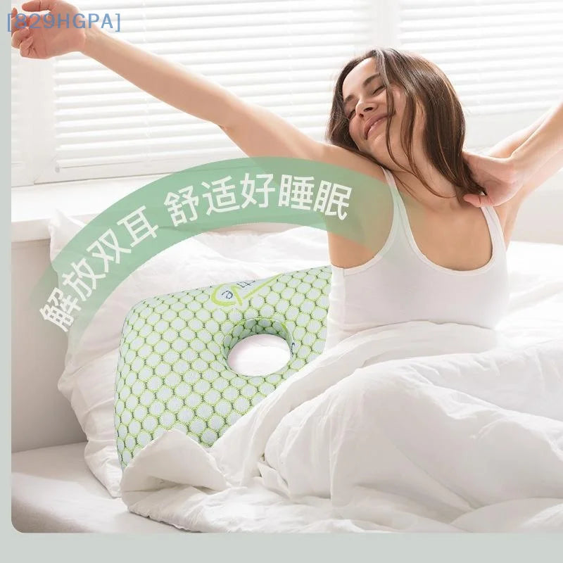 Ear Comfort Pillow with Ear Hole – Side Sleeper & Piercing Relief