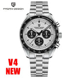 PAGANI DESIGN 2026 New AK Project Men's Watches Luxury Quartz Wrist Watch For Men AR Sapphire Speed Chronograph Automatic Date