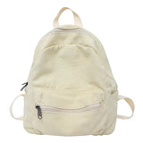 Mini Canvas Backpack – Vintage Unisex Rucksack