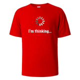 I‘m Thinking Funny Print T-Shirt