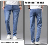 Men's Straight-Leg Stretch Jeans
