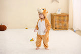Plush Hooded Baby Winter Romper