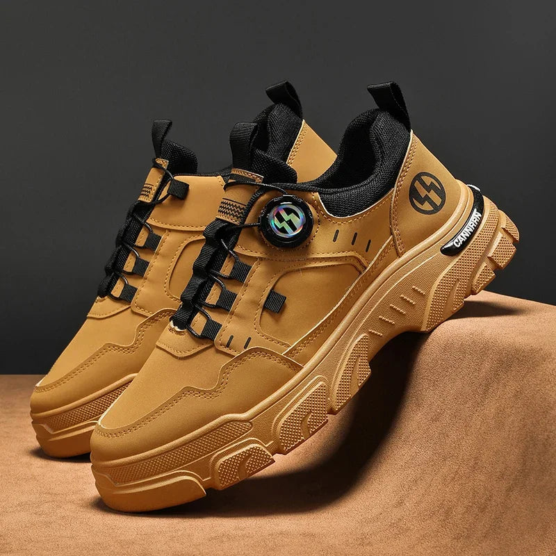Men’s Autumn Leather Casual Sneakers