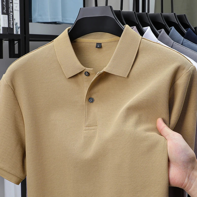 Premium 100% Cotton Polo Shirt for Men | Smart Casual