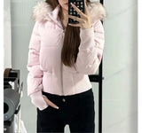 Women's Cropped Hooded Down Jacket