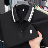 Men's Premium Cotton Polo Shirt | Embroidered Classic Fit