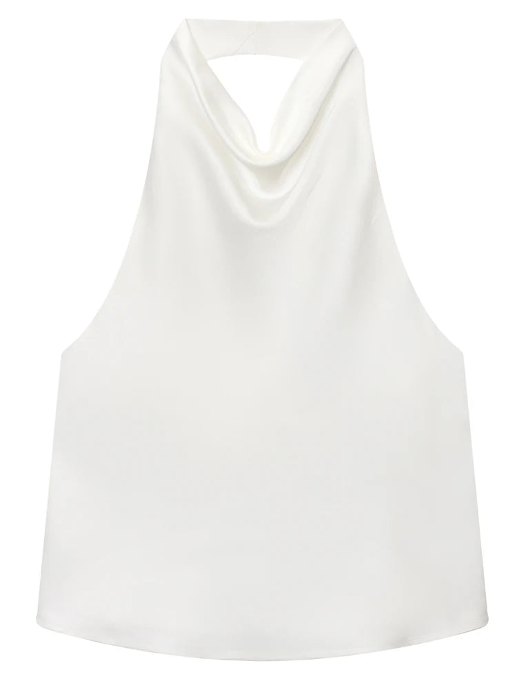 Women's Halter Backless Vest Top