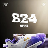 361 Degrees DVD 3.0 Men's Basketball Shoes Mesh Breathable Stable Rebound Shock-Absorbing Wear-resistant Male Sneakers 672441112