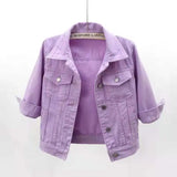 Women's Premium Cotton Denim Jacket