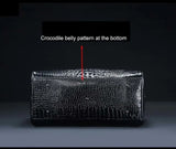 2024 New Cow Genuine Alligator Leather Travel Bags Luxury Men Large Capacity Portable Male Shoulder Bags Brand Travel Duffle Bag