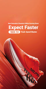 Xtep 160X 7.0 Running Shoes 2025 Professional Marathon PB Carbon Plate Sports Shoes Cushioning Shock Sneakers 975319110039