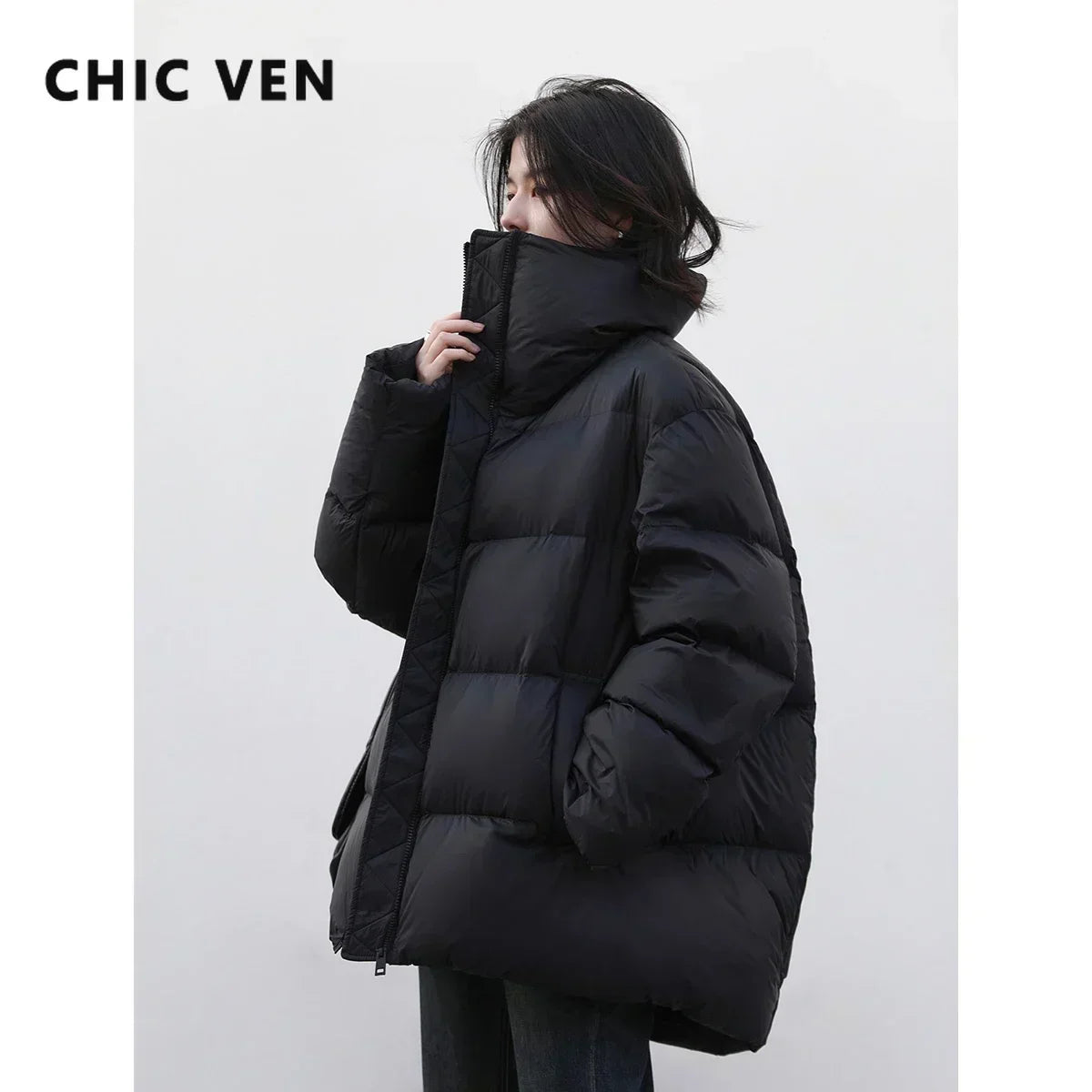 Women's Soft Duck Down Winter Jacket