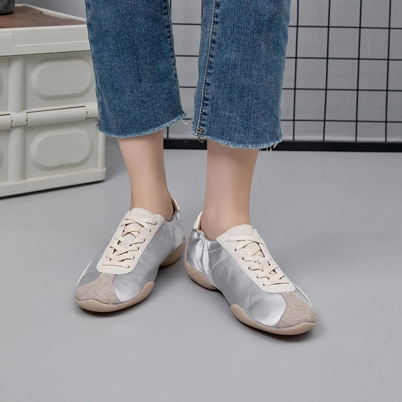 AIYUQI 2026 New Women's Sneakers Shoe Anti-slip and Breathable Women Training Shoes Flat Casual Girl Shoes for Spring and Autumn