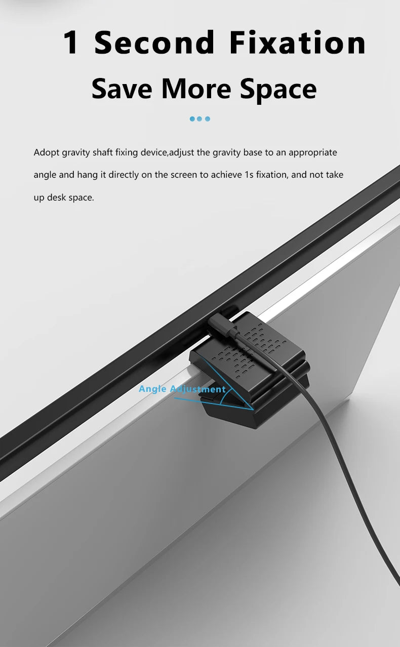 Monitor Light Bar – Stepless Dimming USB Desk Lamp