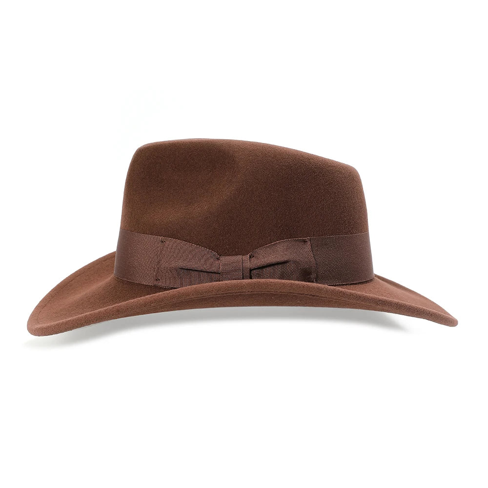 Men's Crushable Wool Felt Fedora | Adventure Outback Hat