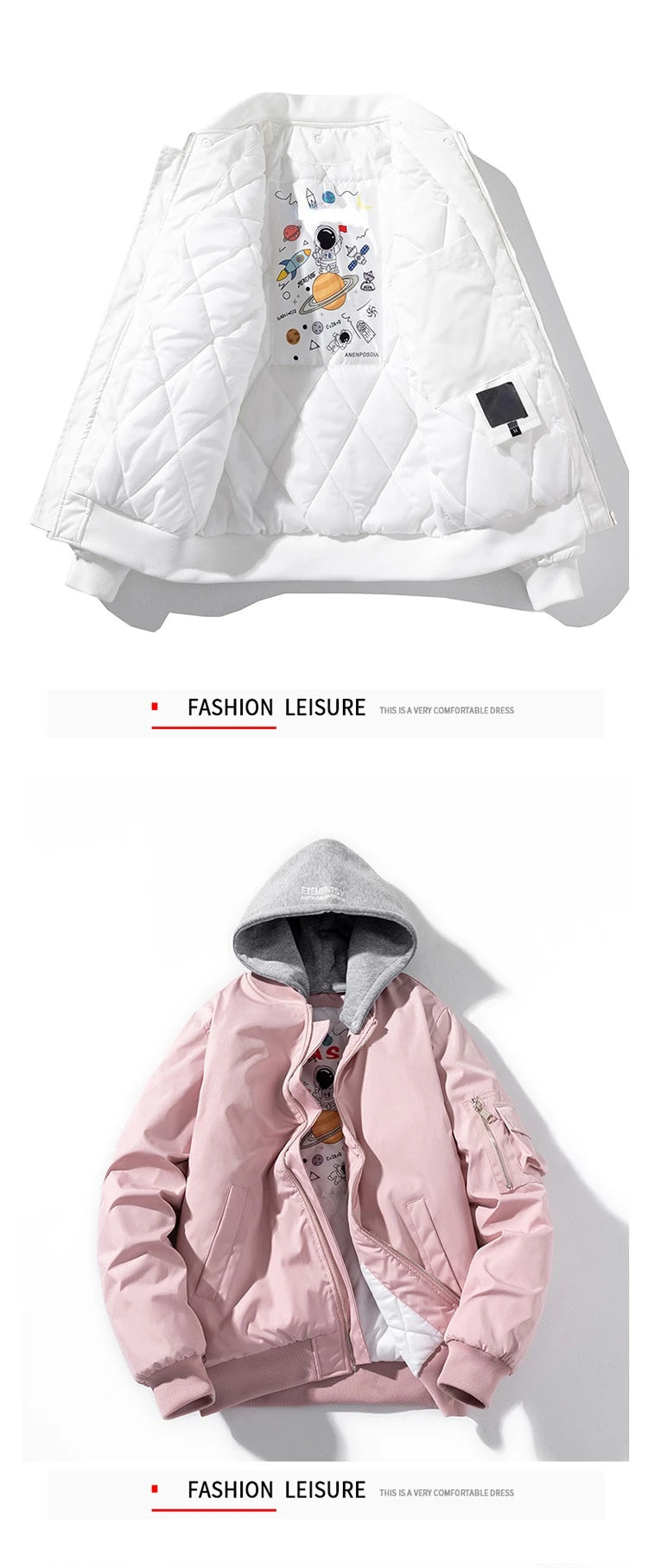 Hooded Bomber Pilot Jacket