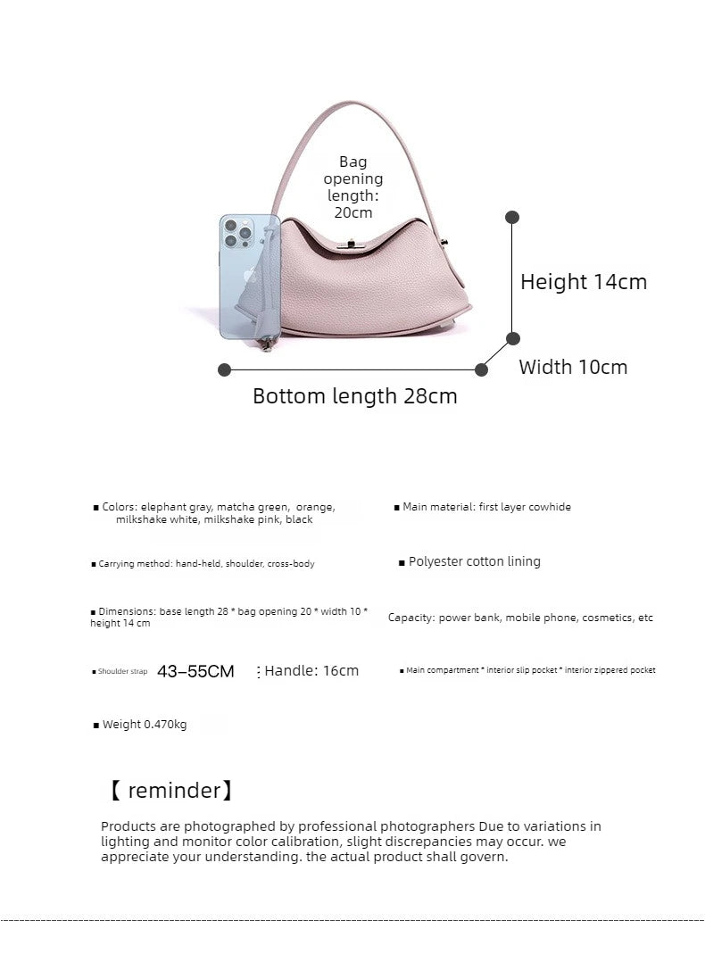 MOTINGSOME Spring Satchel Bag Luxury Designer Woman Genuine Leather Saddle Purse Shoulder Handbag 2026 New in Mini Tote