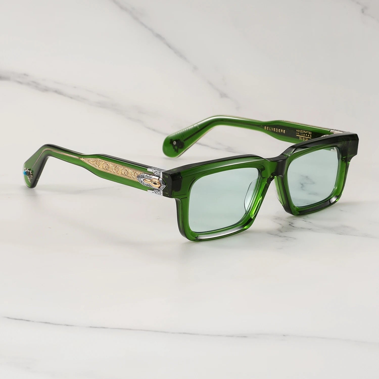 DILTA Belvedere Acetate Square Sunglasses – UV400 Women