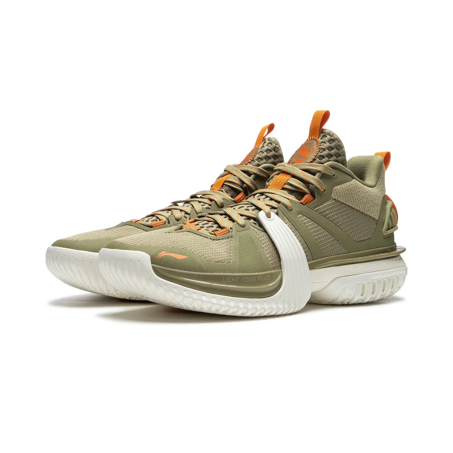Li-Ning Men's BAD5 STORM 2024 WNTR Outdoor Basketball Shoes LIGHT FOAM PLUS Cushion TUFF OS Wearable LiNing Sneakers ABFU051