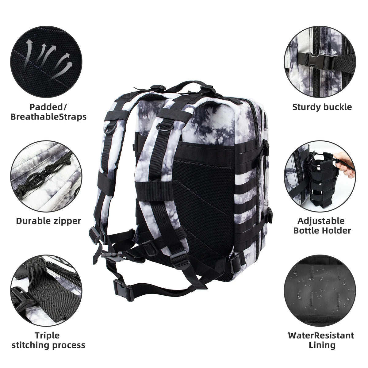 50L/32L Luggage Backpack Fashion Travel Backpack for Women Men Outdoor Hiking Climbing Backpacks Multifunctional Bag Camping Bag
