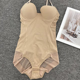 Women Shapewear Bodysuit Tight Slimming body Shaper Bodysuit with Bras