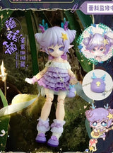 New Mushroom Bjd Blind Box 12-Figure Bjd Collectible Action Figures Trendy Cute Accessories Desktop Decorations Gift For Girl