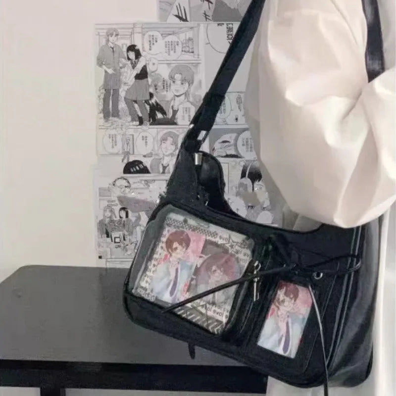 Y2K Japanese Harajuku Transparent Ita Bag