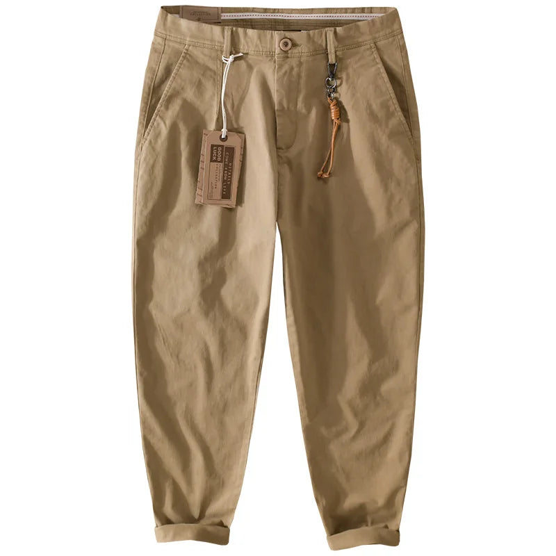 Men's Vintage Wide-Leg Cargo Trousers | LFFMHMT
