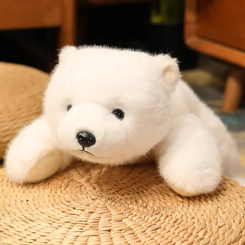 Soft Animal Plush Pillow – Bear & Panda Cuddle Doll