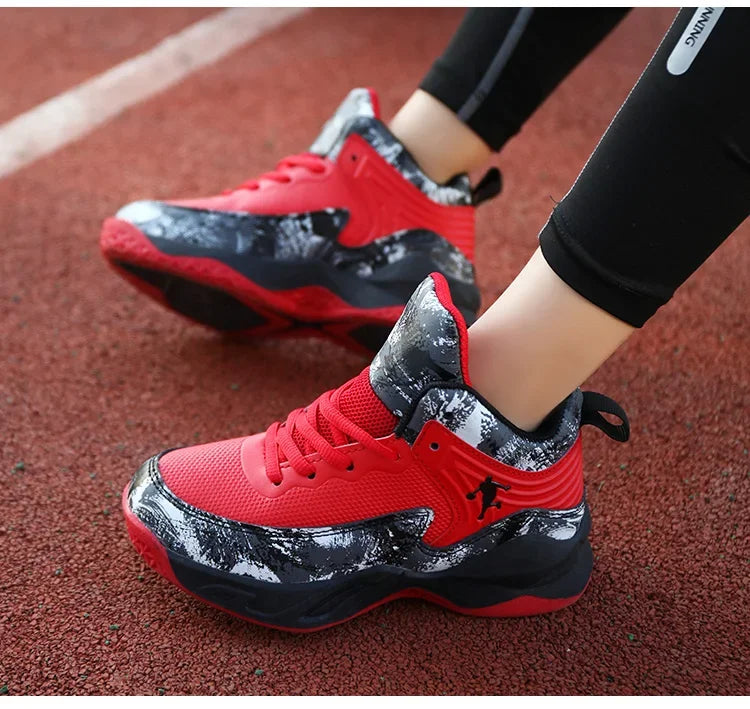 Boys' Pro-Performance Basketball Sneakers