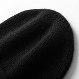 MERRILAMB Men's Pure Cashmere Ribbed Beanie | Soft & Warm