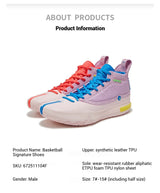 361 Degrees Joker 1 Men's Basketball Shoes High-top Breathable Shock-Absorbing Non-slip Wear-resistant Male Sneakers 672511104F