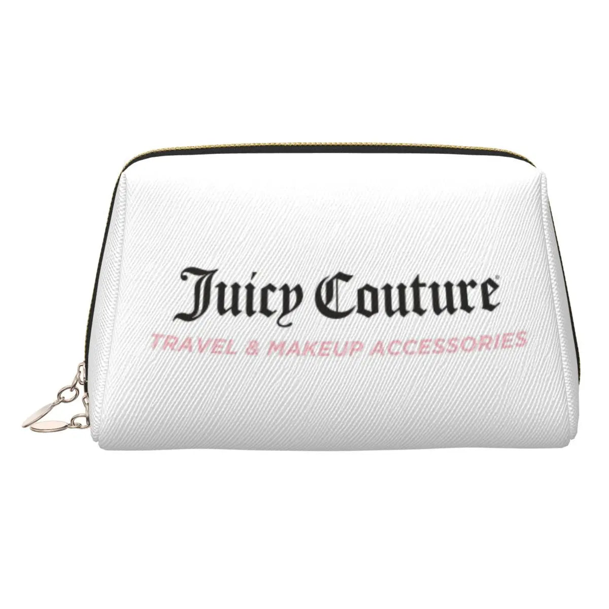 J-Juicy-C-Couture Makeup Bag Zipper Pouch Travel Cosmetic Bags Large Leather Portable Cosmetic Bag for Women