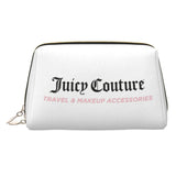 J-Juicy-C-Couture Makeup Bag Zipper Pouch Travel Cosmetic Bags Large Leather Portable Cosmetic Bag for Women