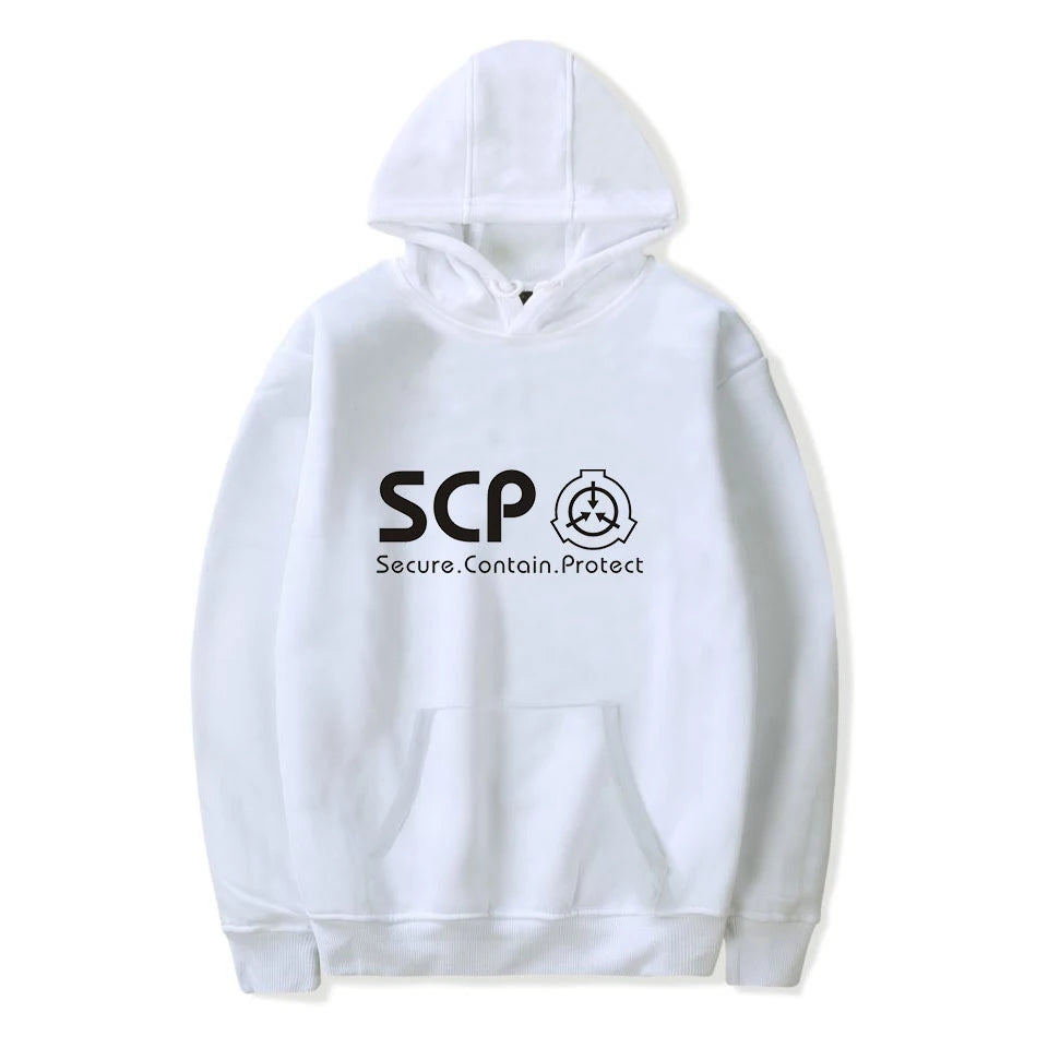Scp Foundation Hoodie 2025 New Autumn Winter Fashion Men Women Soft Warm Casual Sweatshirt Black Comfortable streetwear