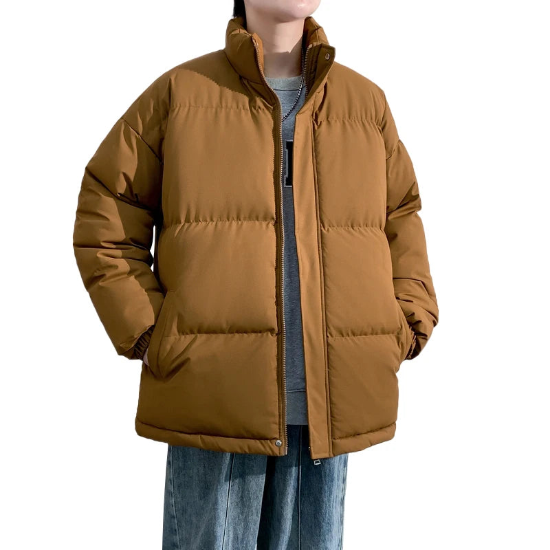 Men's Oversized Winter Parka – Thick Warm Padded Coat