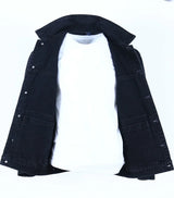 Men's Stylish Blue Denim Jacket – Loose Fit Casual Y2K Jean Coat (USA Made)
